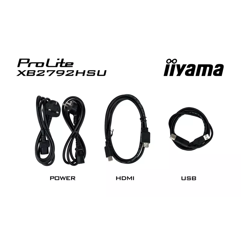 iiyama ProLite XB2792HSU-B1 computer monitor 68.6 cm (27 inch) 1920 x 1080 pixels Full HD LED Black