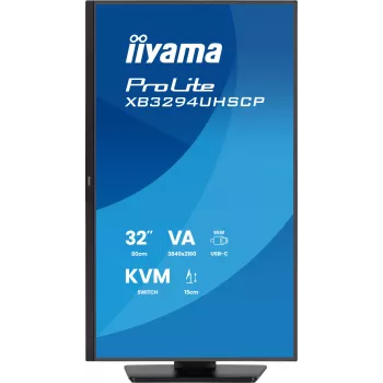 iiyama ProLite XB3294UHSCP-B1 computer monitor 80 cm (31.5 inch) 3840 x 2160 pixels 4K Ultra HD Black