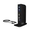 ICY BOX IB-DK2252AC Wired USB 3.2 Gen 1 (3.1 Gen 1) Type-C Black
