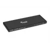Equip Ultra Slim 4-Port HDMI 2.0 Splitter, HDMI, 4x HDMI, 3840 x 2160 pixels, Black, Aluminium, 4K Ultra HD