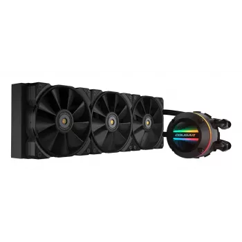 COUGAR CPU Water Cooling Poseidon-GT 360, ARGB, Black, Liquid cooling kit, 12 cm, Black
