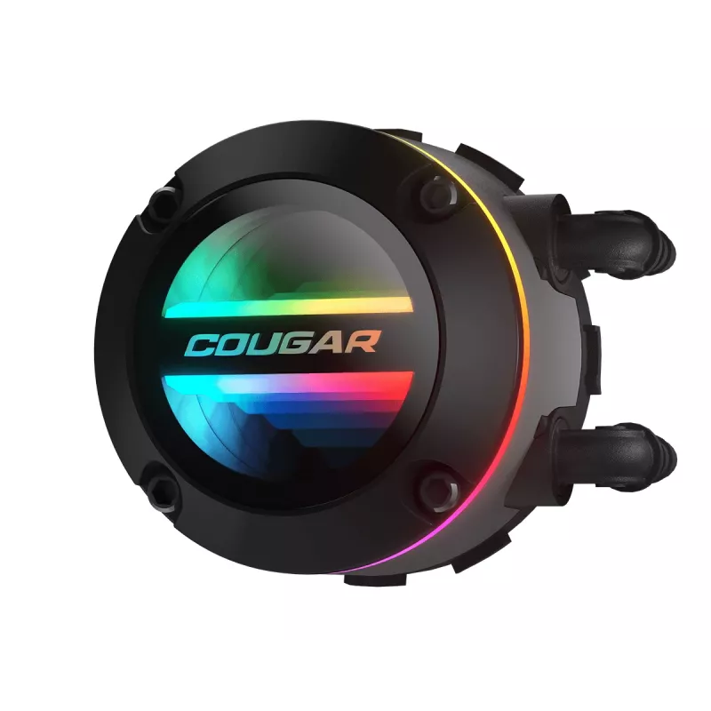 COUGAR CPU Water Cooling Poseidon-GT 240, ARGB, Black, All-in-one liquid cooler, 12 cm, Black
