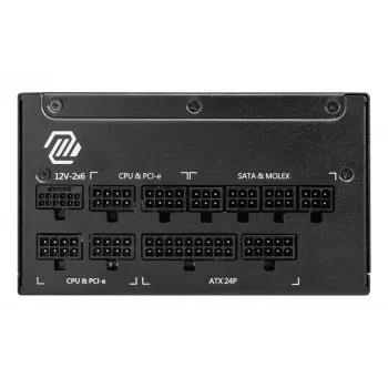 MSI MAG A1250GL PCIE5 power supply unit 1250 W 24-pin ATX ATX Black