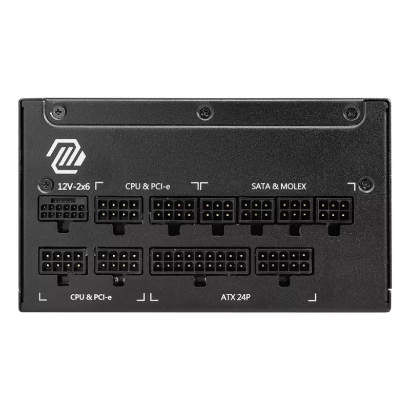 MSI MAG A1250GL PCIE5 power supply unit 1250 W 24-pin ATX ATX Black