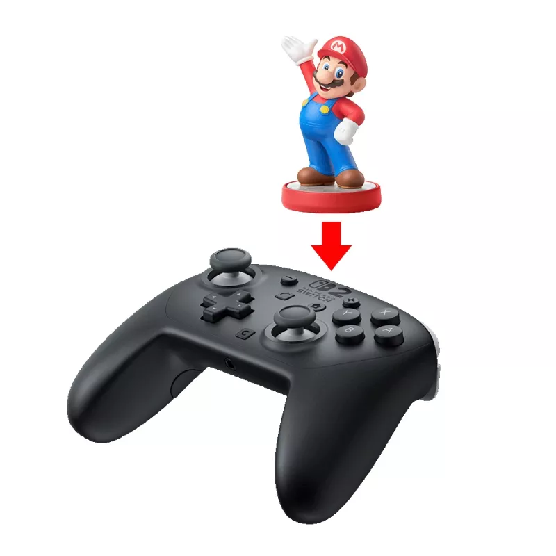 Nintendo Switch 2 Pro Controller Black Bluetooth Gamepad Analogue / Digital Nintendo Switch 2