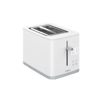 Toaster Tefal Sense TT6931 — 2-slice, 850 W, white, 7 browning levels, LED display