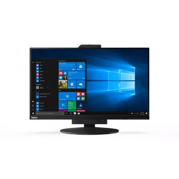 Lenovo ThinkCentre TIO27 Monitor, 68.6 cm (27 inch), 2560 x 1440 pixels, Quad HD, LED, 14 ms, Black