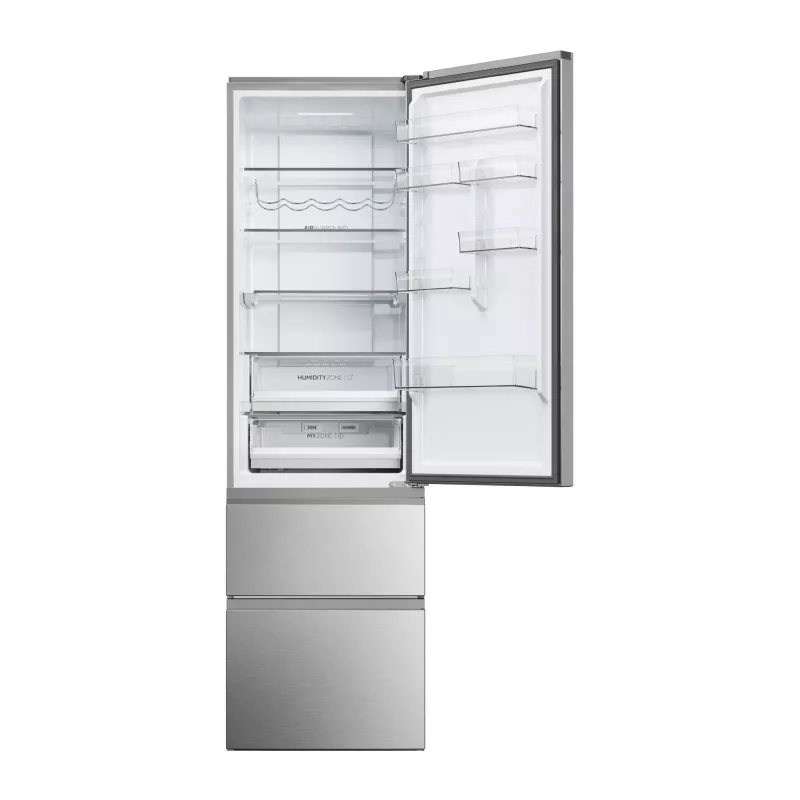 Haier 3D 60 Serie 5 HTW5620DNMG Freestanding 414 L Silver