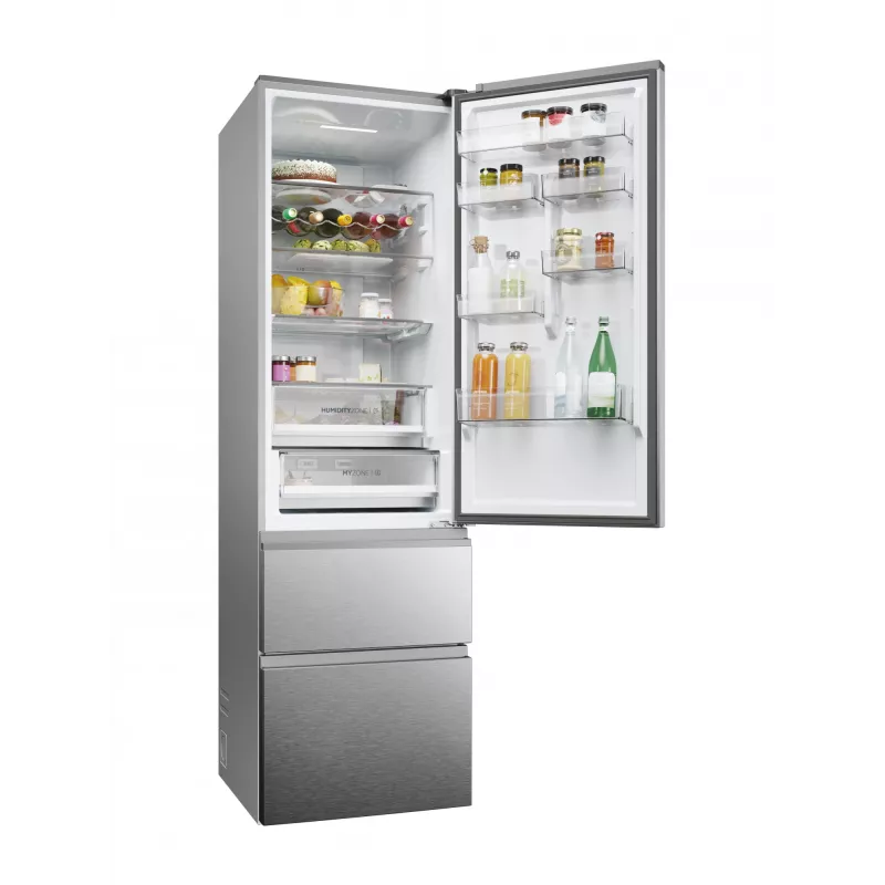Haier 3D 60 Serie 5 HTW5620DNMG Freestanding 414 L Silver