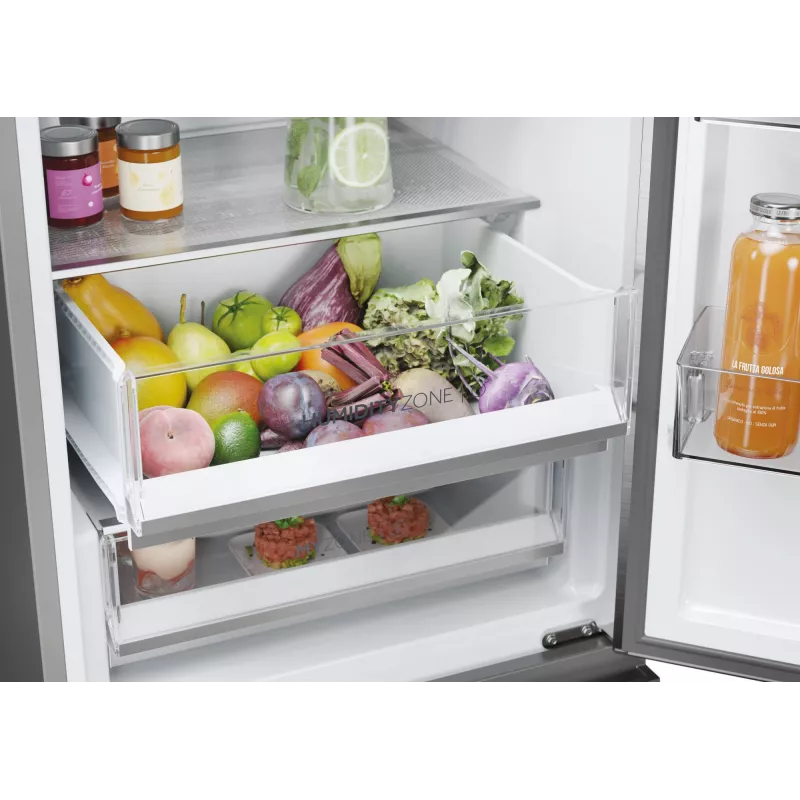 Haier 3D 60 Serie 5 HTW5620DNMG Freestanding 414 L Silver
