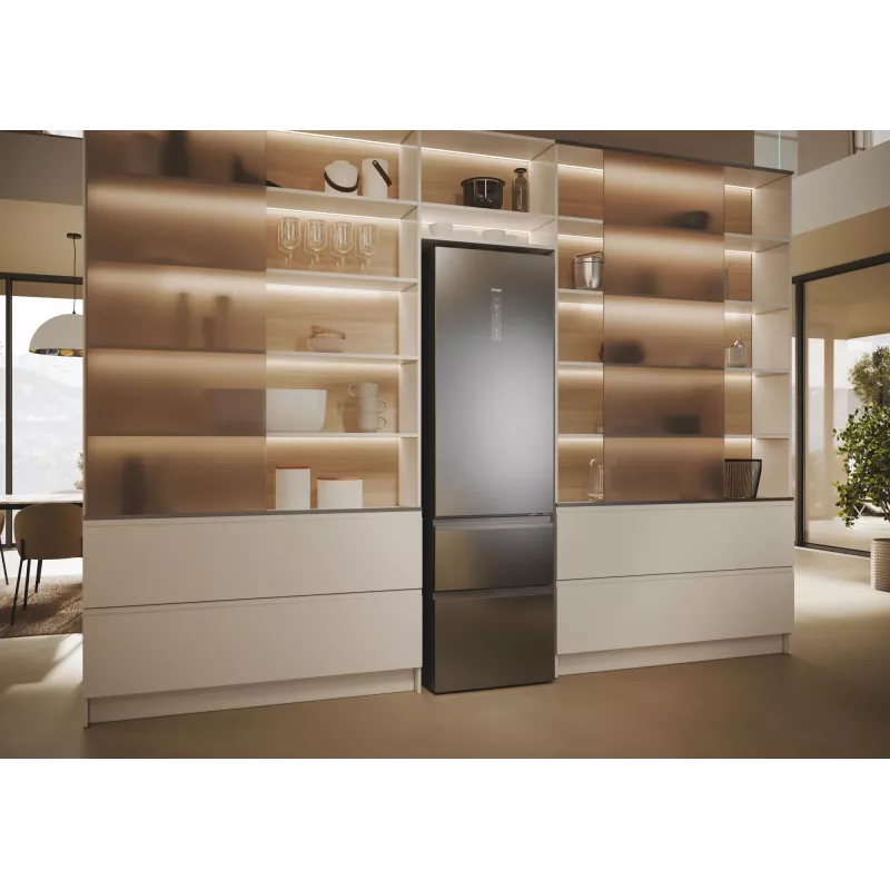 Haier 3D 60 Serie 5 HTW5620DNMG Freestanding 414 L Silver