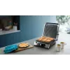 Philips 5000 series Contact Grill, Aluminium, Rectangular, Rotary, 200 °C, Hinged lid, Locking lid, 180°