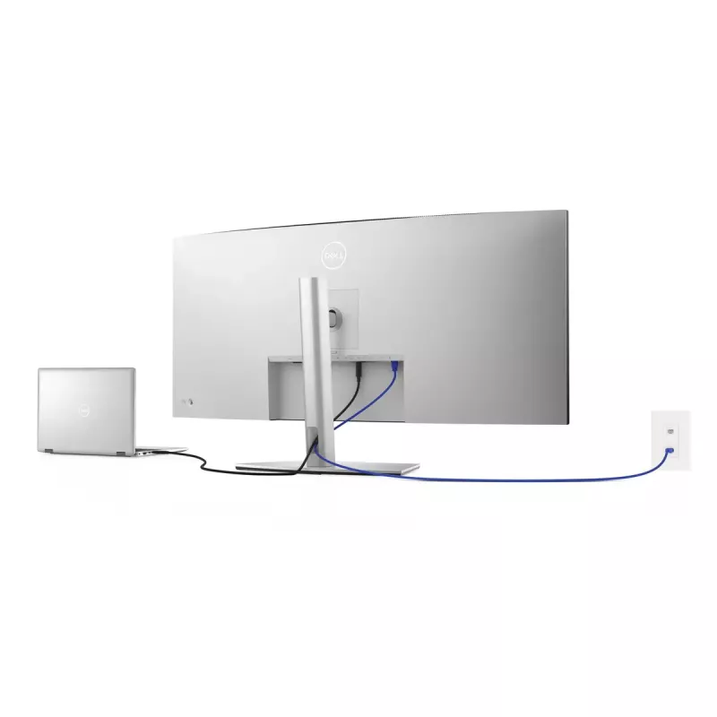 DELL UltraSharp U4021QW computer monitor 100.8 cm (39.7 inch) 5120 x 2160 pixels 4K DCI LCD Silver