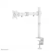 Neomounts NM-D135WHITE Monitor arm 10-30 inch, Clamp/Grommet, 8 kg, 25.4 cm (10 inch), 76.2 cm (30 inch), 100 x 100 mm, White