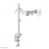 Neomounts NM-D135WHITE Monitor arm 10-30 inch, Clamp/Grommet, 8 kg, 25.4 cm (10 inch), 76.2 cm (30 inch), 100 x 100 mm, White
