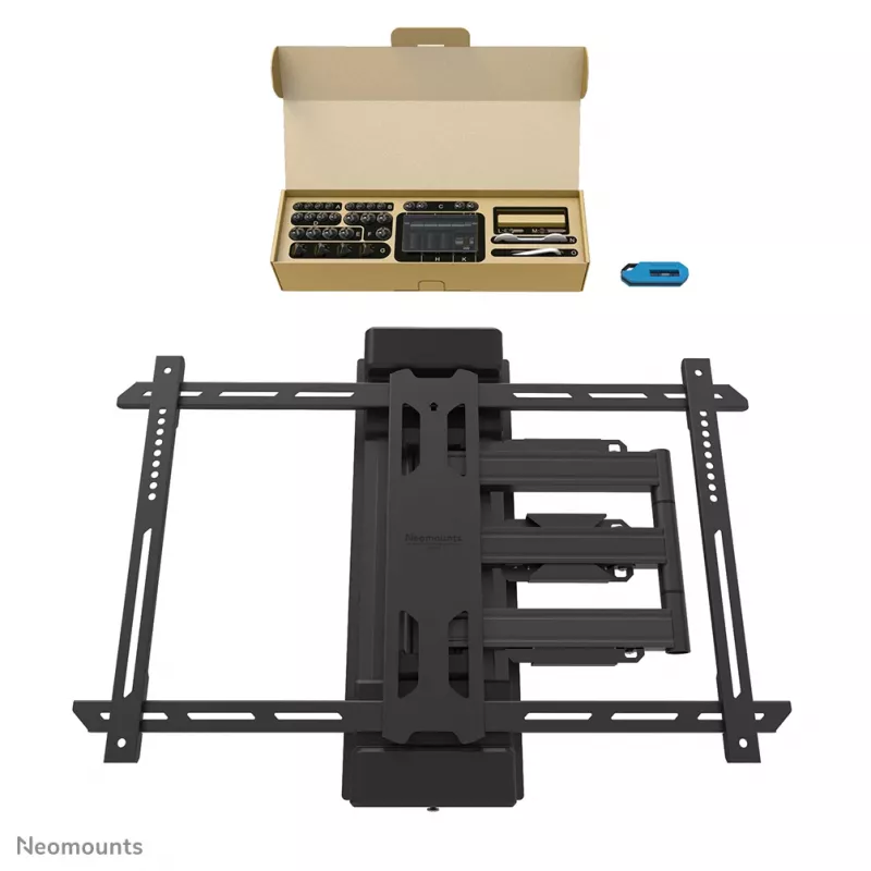 Neomounts WL40S-910BL16 TV pillar mount 40-70 inch - full motion - diam. 25-100 cm