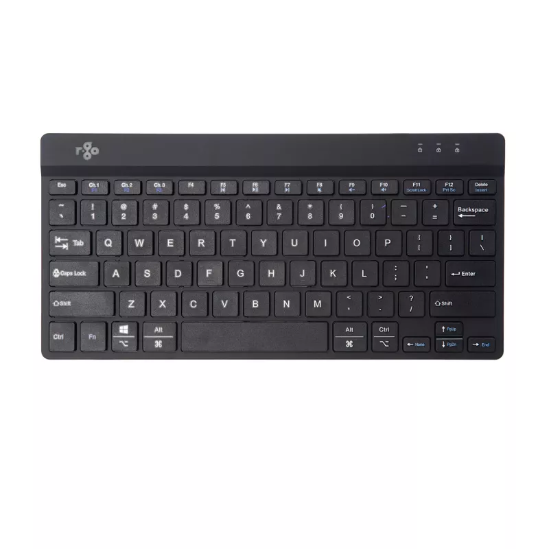 R-Go Tools Ergonomic keyboard R-Go Compact Break, compact keyboard with break software, QWERTY (US), Bluetooth, black