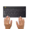 R-Go Tools Ergonomic keyboard R-Go Compact Break, compact keyboard with break software, QWERTY (US), Bluetooth, black