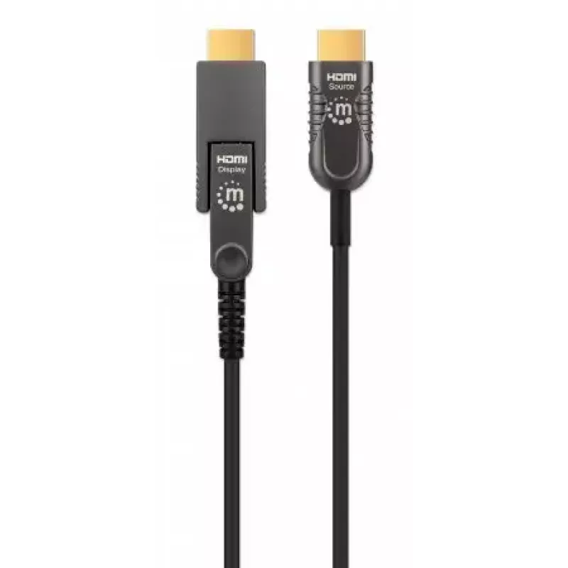 HDMI to Micro HDMI Cable Manhattan 30m 4K@60Hz Active Gold Plated
