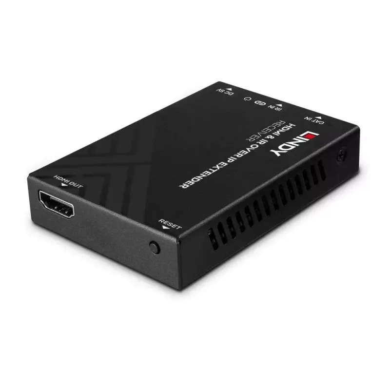 AV Receiver Lindy HDMI and IR over IP Extender Receiver 1920x1080