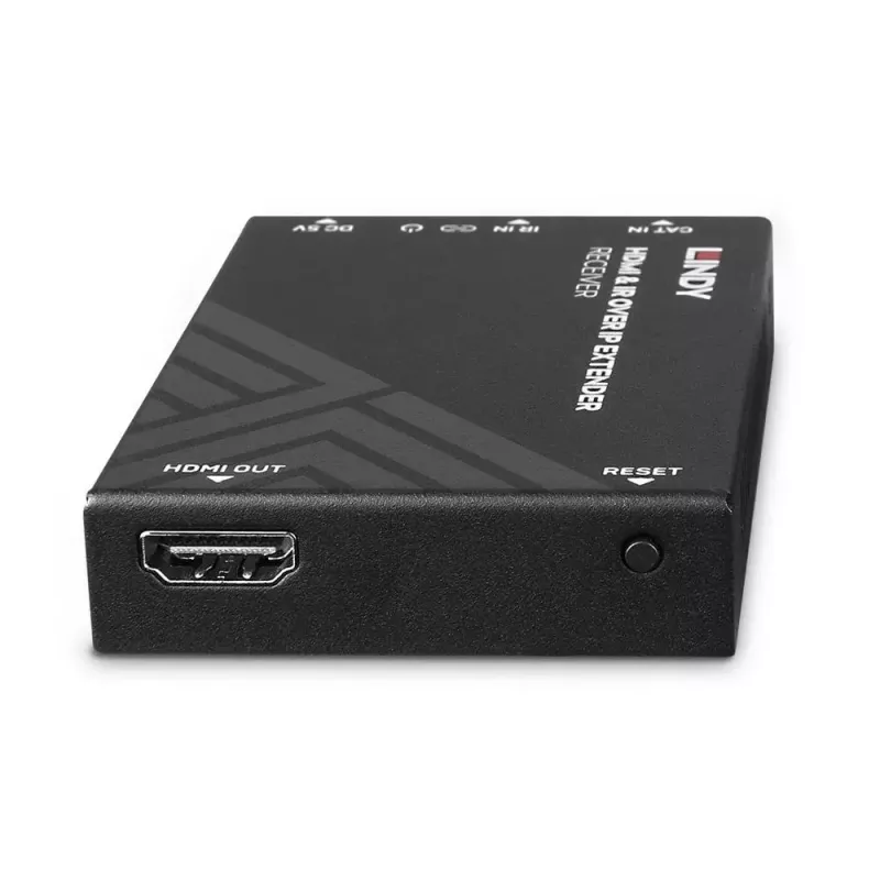 AV Receiver Lindy HDMI and IR over IP Extender Receiver 1920x1080