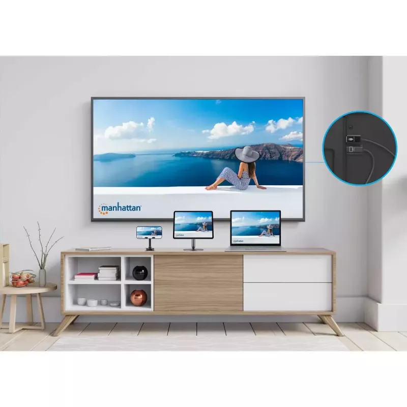 AV transmitter & receiver Manhattan 208420 1920x1080 30m Wireless