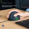 R-Go Tools Ergonomic mouse R-Go HE Break with break software, large (hand size ≥ 185 mm), right-handed, Wired, black