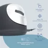 R-Go Tools Ergonomic mouse R-Go HE Break with break software, large (hand size ≥ 185 mm), right-handed, Wired, black
