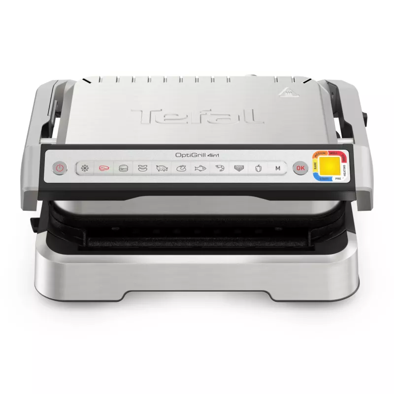 Contact grill Tefal OptiGrill 4in1 GC774D Stainless steel 2100W