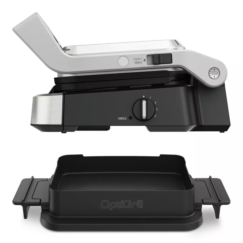 Contact grill Tefal OptiGrill 4in1 GC774D Stainless steel 2100W