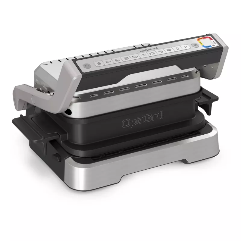 Contact grill Tefal OptiGrill 4in1 GC774D Stainless steel 2100W