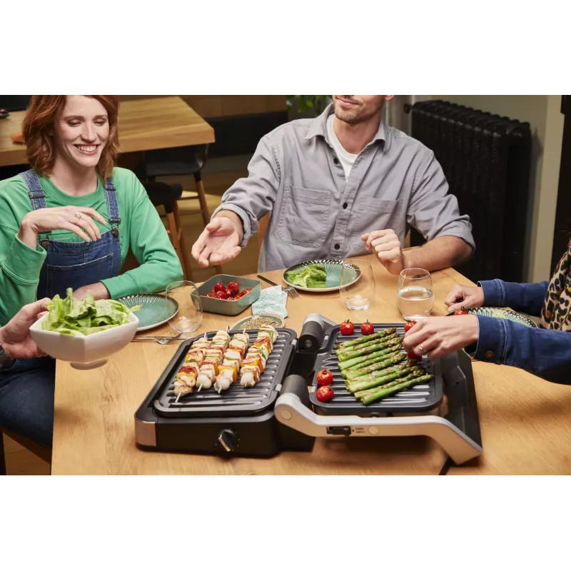 Contact grill Tefal OptiGrill 4in1 GC774D Stainless steel 2100W