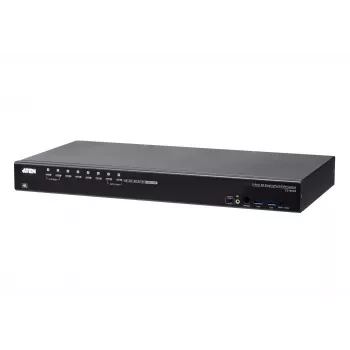 ATEN 8-Port USB 3.0 4K DisplayPort KVM Switch, 4096 x 2160 pixels, 4K Ultra HD, 18.44 W, Black