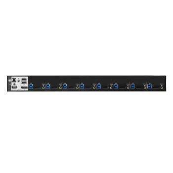 ATEN 8-Port USB 3.0 4K DisplayPort KVM Switch, 4096 x 2160 pixels, 4K Ultra HD, 18.44 W, Black
