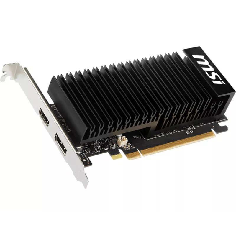 MSI Graphics Card GeForce GT 1030 — 4 GB GDDR4, PCIe 3.0, 1430 MHz boost, 64-bit, Active cooling