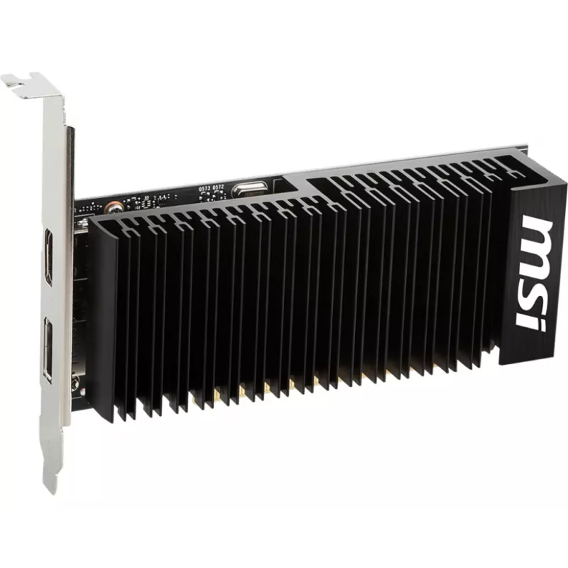 MSI Graphics Card GeForce GT 1030 — 4 GB GDDR4, PCIe 3.0, 1430 MHz boost, 64-bit, Active cooling