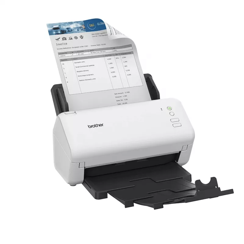 Brother ADS-4100 scanner ADF scanner 600 x 600 DPI A4 Black, White