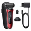 Foil shaver Braun Series 6 61-R1200s SensoFlex SensoFoil Black Red