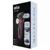 Foil shaver Braun Series 6 61-R1200s SensoFlex SensoFoil Black Red