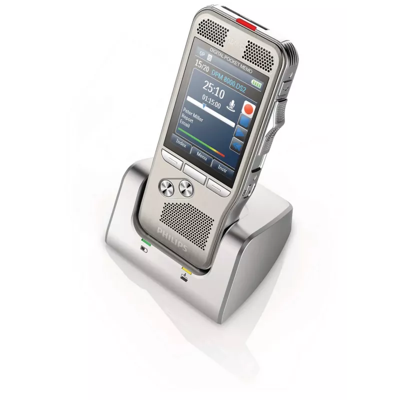 Philips DPM 8300 dictaphone Internal memory Silver