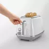 Toaster De’Longhi CTOC2103.W 2 slice 900 W White Stainless Steel