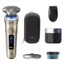 Electric shaver Philips i9000 Prestige Ultra XP9403 — 3-head rotary, SkinIQ Pro, wet & dry, battery, cleaning station, gold