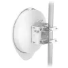 Network bridge UBIQUITI UISP airFiber 60 XG — 6000 Mbit/s, range up to 4000 m, Gigabit Ethernet, pole mount, white