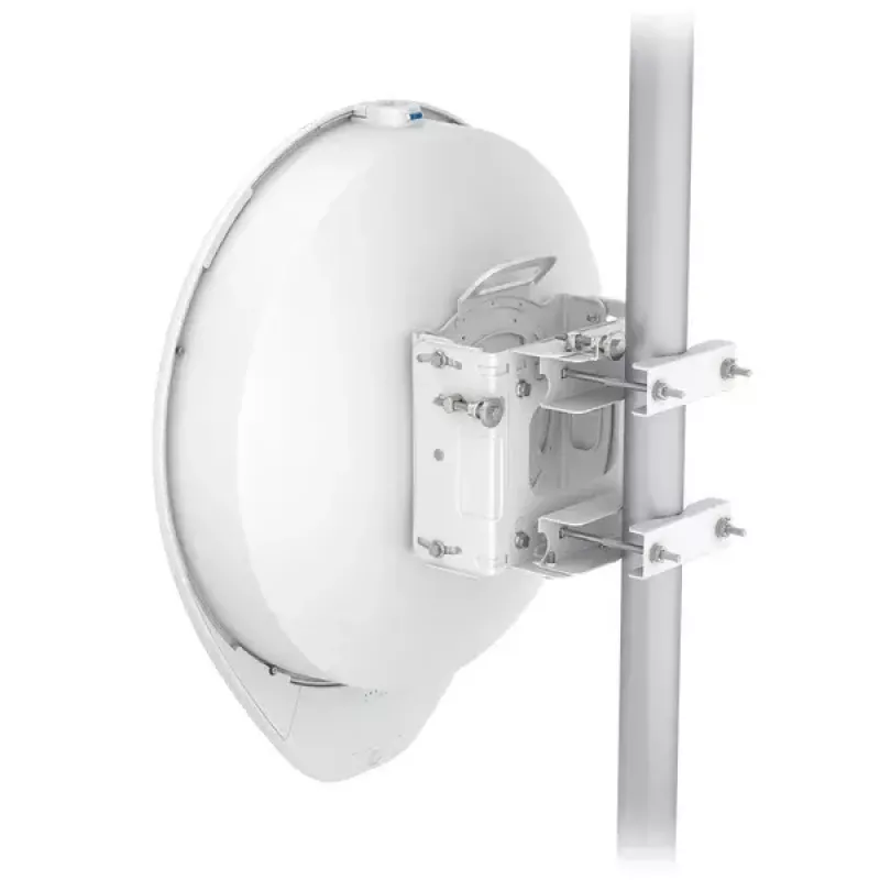 Network bridge UBIQUITI UISP airFiber 60 XG — 6000 Mbit/s, range up to 4000 m, Gigabit Ethernet, pole mount, white