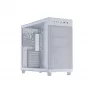 ASUS PRIME AP303 TG 90DC00V3-B39010 Midi Tower PC Case, ATX/Micro-ATX, Tempered Glass, 2x USB 3.2, without PSU, White