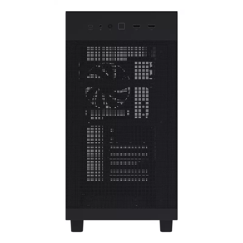ASUS PRIME AP303 TG Black, PC, Black, micro ATX, Mini-ITX, ATX, 16.5 cm, 36 cm, 18 cm