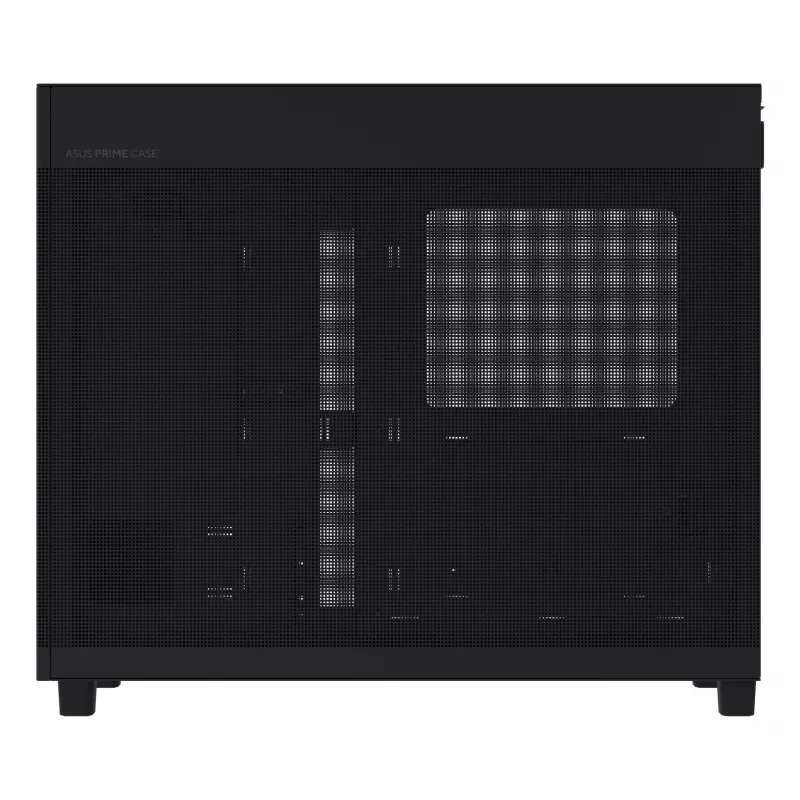 ASUS PRIME AP303 TG Black, PC, Black, micro ATX, Mini-ITX, ATX, 16.5 cm, 36 cm, 18 cm