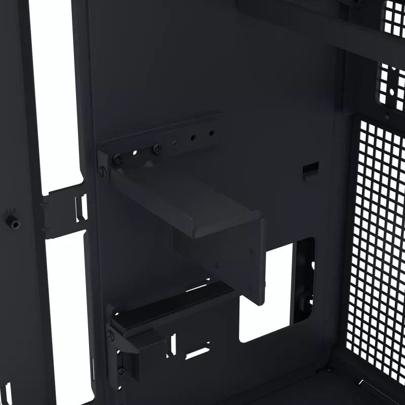 ASUS PRIME AP303 TG Black, PC, Black, micro ATX, Mini-ITX, ATX, 16.5 cm, 36 cm, 18 cm