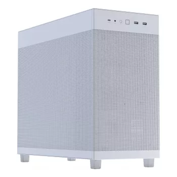 PC case ASUS PRIME AP303 Mesh Midi Tower White — ATX/Micro ATX/Mini-ITX, GPU up to 36 cm, PSU up to 18 cm, CPU cooler height 16.5 cm