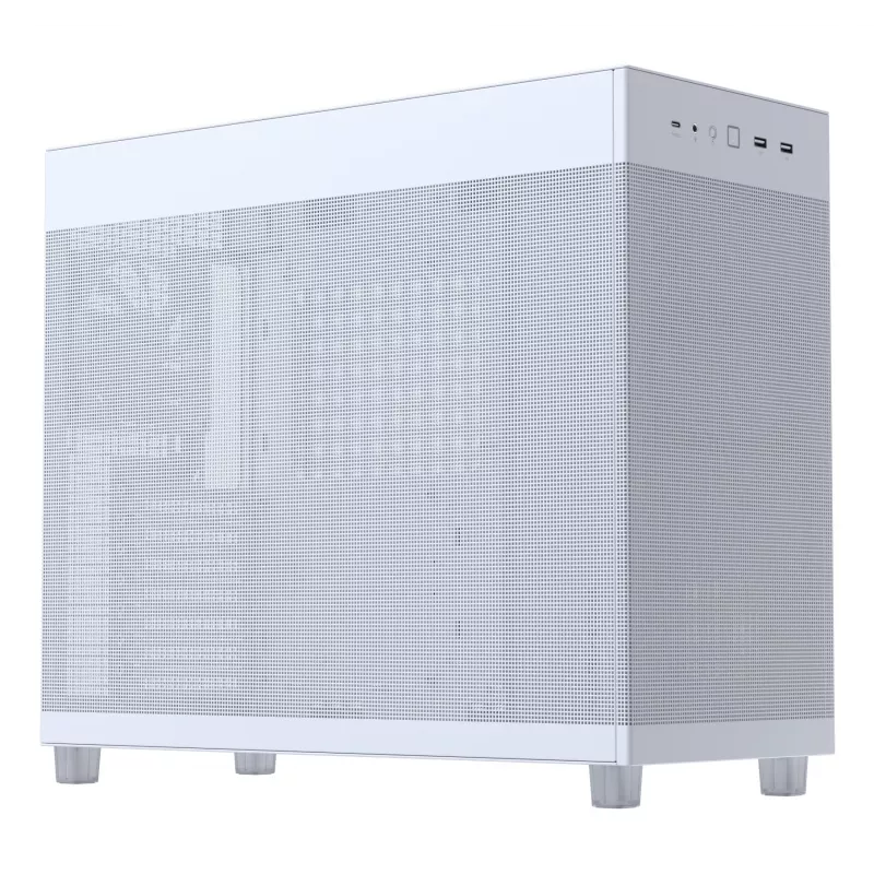 PC case ASUS PRIME AP303 Mesh Midi Tower White — ATX/Micro ATX/Mini-ITX, GPU up to 36 cm, PSU up to 18 cm, CPU cooler height 16.5 cm